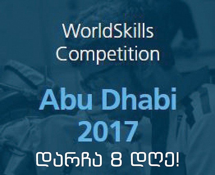 Worldskills-ის საერთაშორისო შეჯიბრებამდე დარჩა 8 დღე!