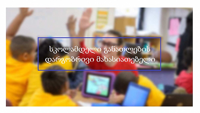 დამტკიცდა სკოლამდელი განათლების დარგობრივი მახასიათებელი 