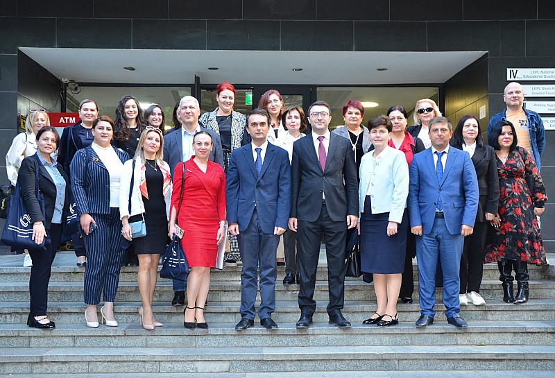 განათლების ხარისხის განვითარების ეროვნულმა ცენტრმა სომხეთის რესპუბლიკის დელეგაციას უმასპინძლა