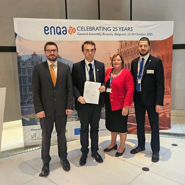 The National Center for Educational Quality Enhancement signed a Memorandum of Cooperation with the Hungarian Accreditation Committee during the ENQA General Assembly